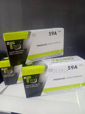 Premium Tecno 59a Black Toner Cartridge 3,100 ገፅ የሚያትም ዋጋ ከነቫት 3750 ብር