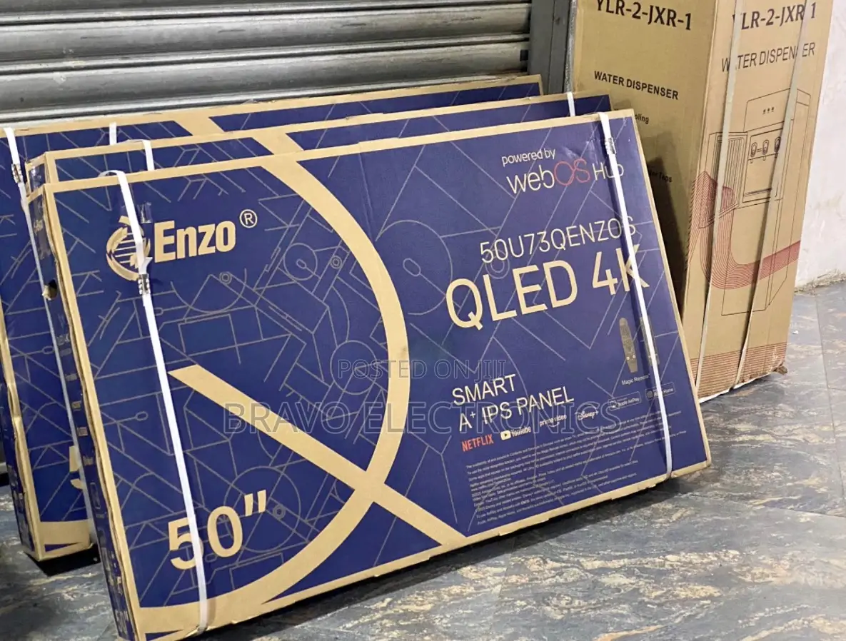 Enzo Tv 50” Qled New Model A+ Panel