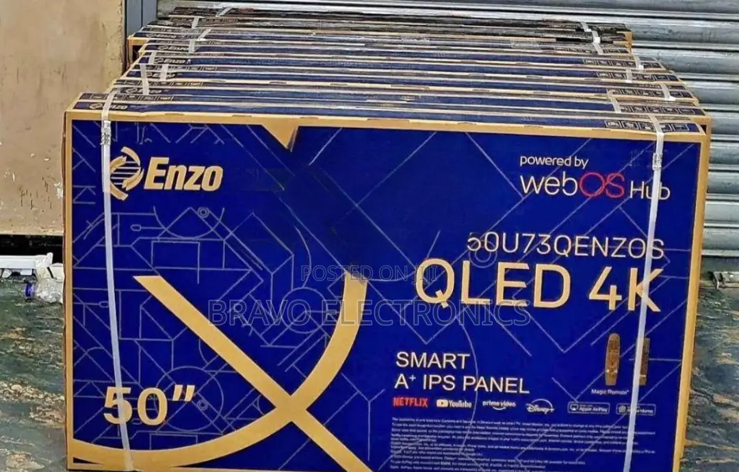 Enzo Tv 50” Qled New Model A+ Panel