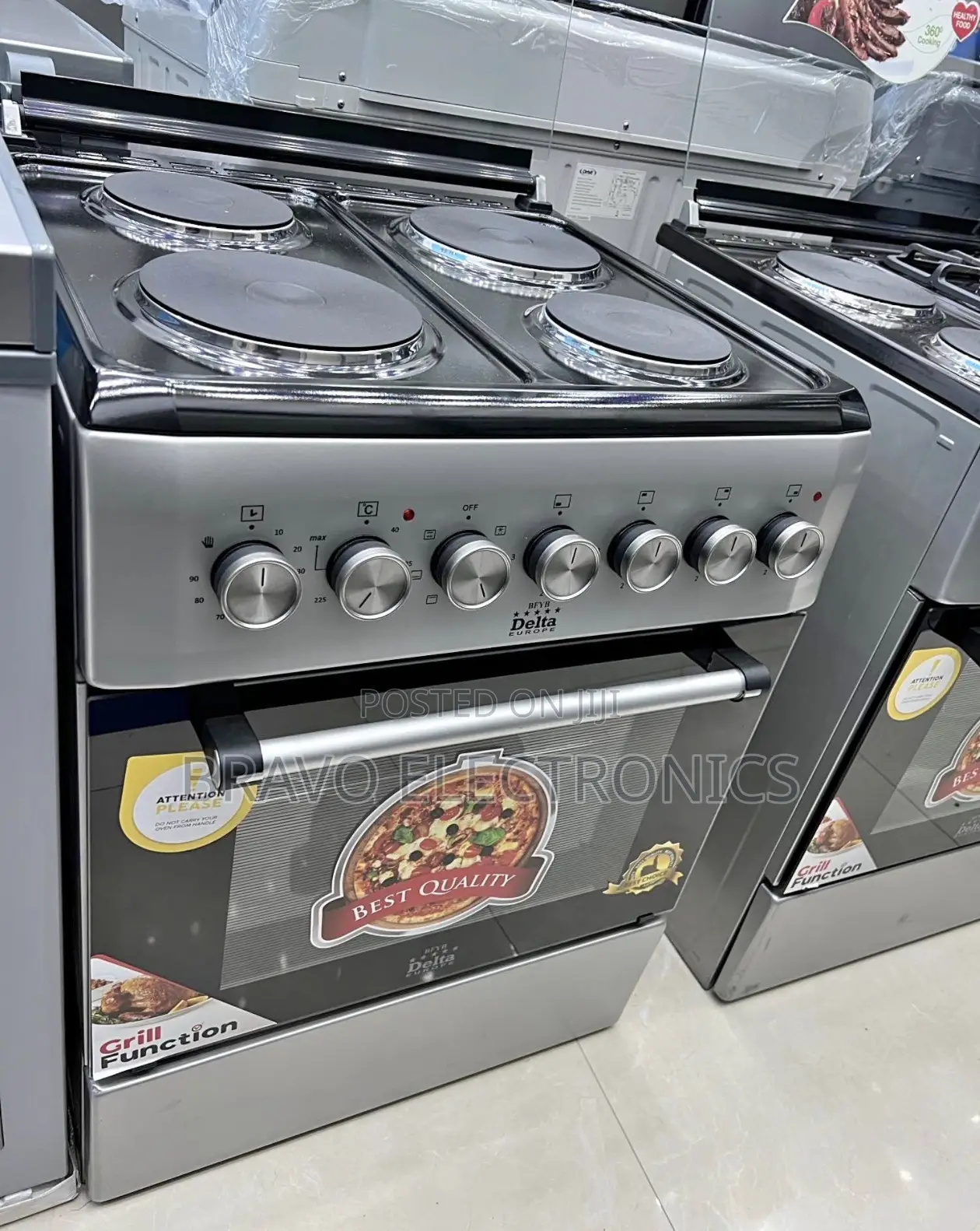 Delta Standing Oven 60×60 | Galvanized Aluminum | Strong Reliable