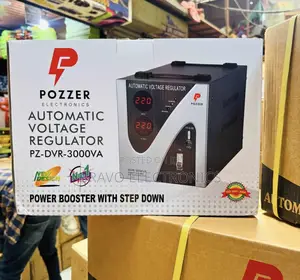 Pozzer Automatic Voltage Stabilizer 3000watt Servo Motor