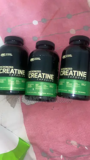Optimum Nutrition Micronized Creatine – 200 Capsules (100 Servings)