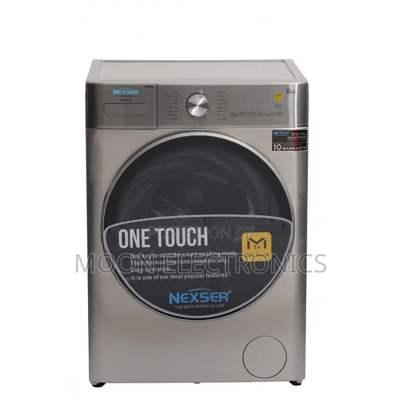Nexser Washing Machine – 10kg | Front Load | Full Automatic