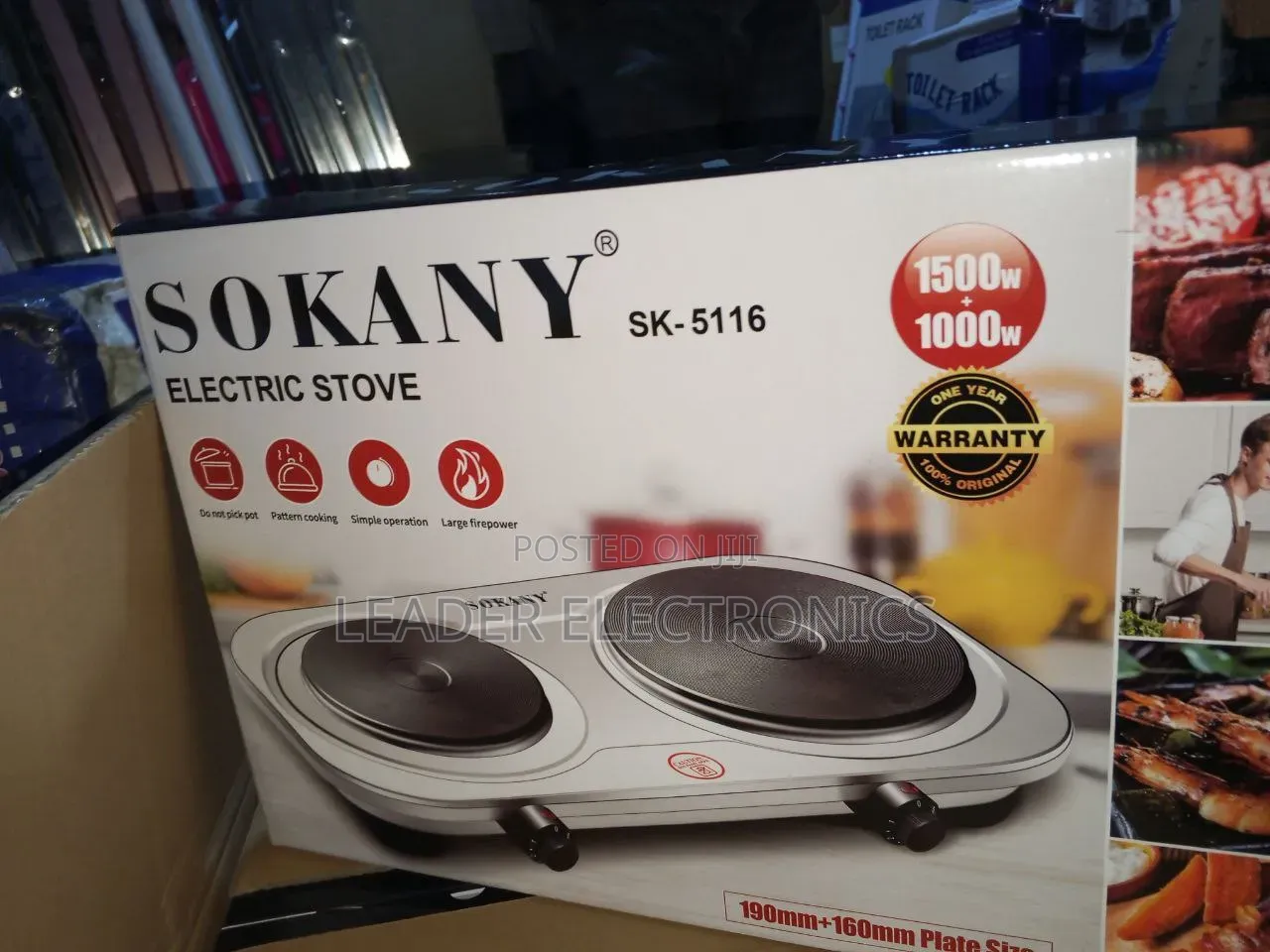 Sokany Electronic Stove – Simple Portable Cooking