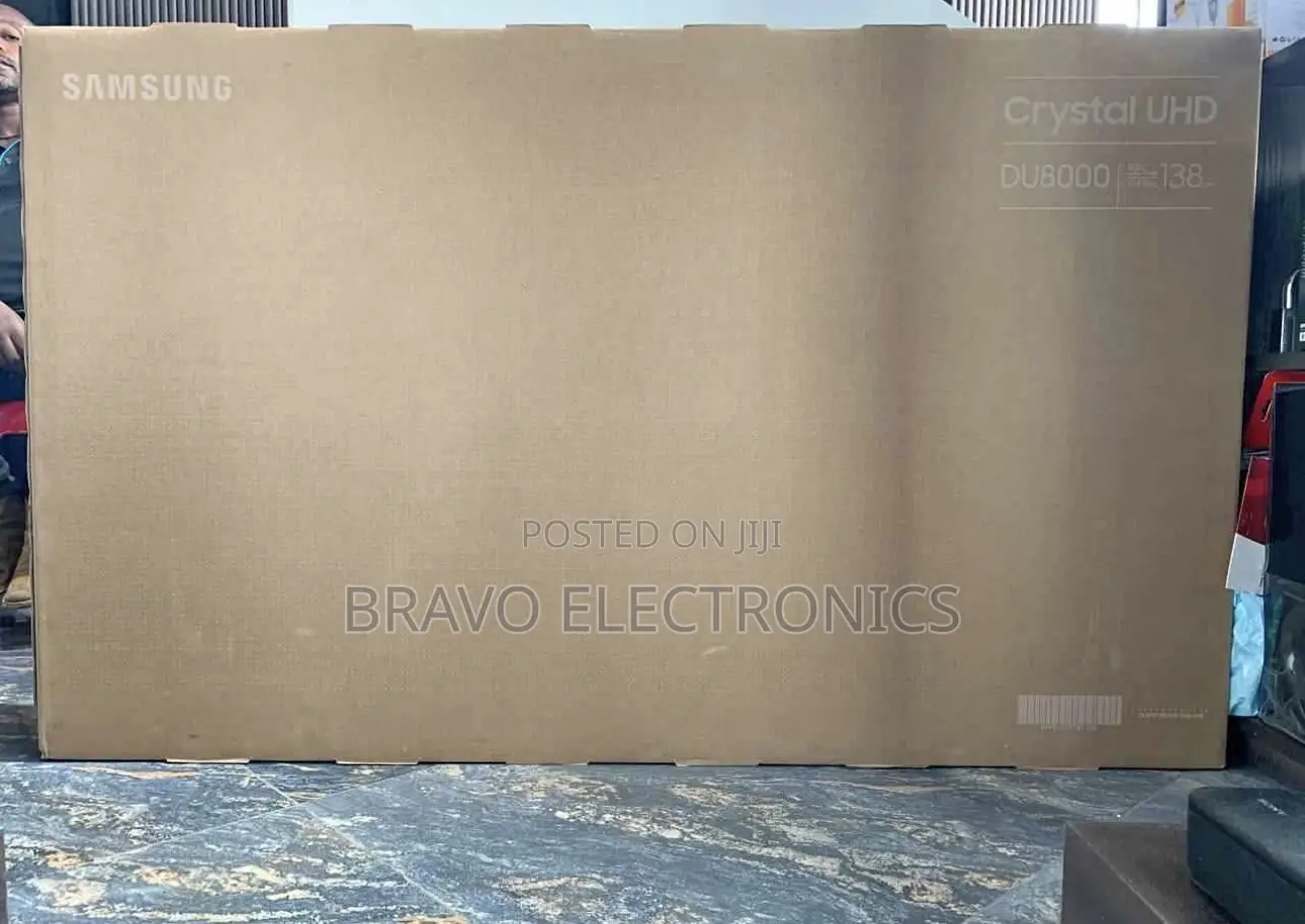 Samsung Tv 55” Crystal Uhd Du8000 | Smart |New Model + Installation