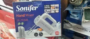 Sonifer Hand Mixer (Model Sf-7034b). Power: 250 Watts.