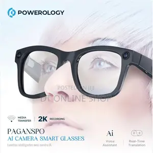 Powerology Paganspo Al Camera Smart Glasses