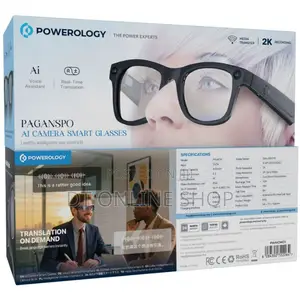 Powerology Paganspo Al Camera Smart Glasses