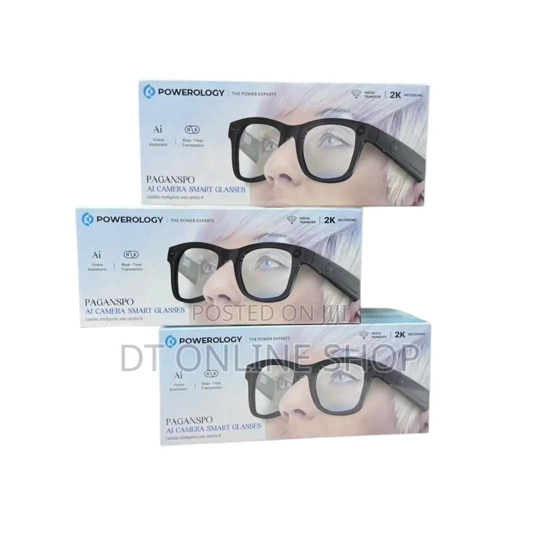 Powerology Paganspo Al Camera Smart Glasses