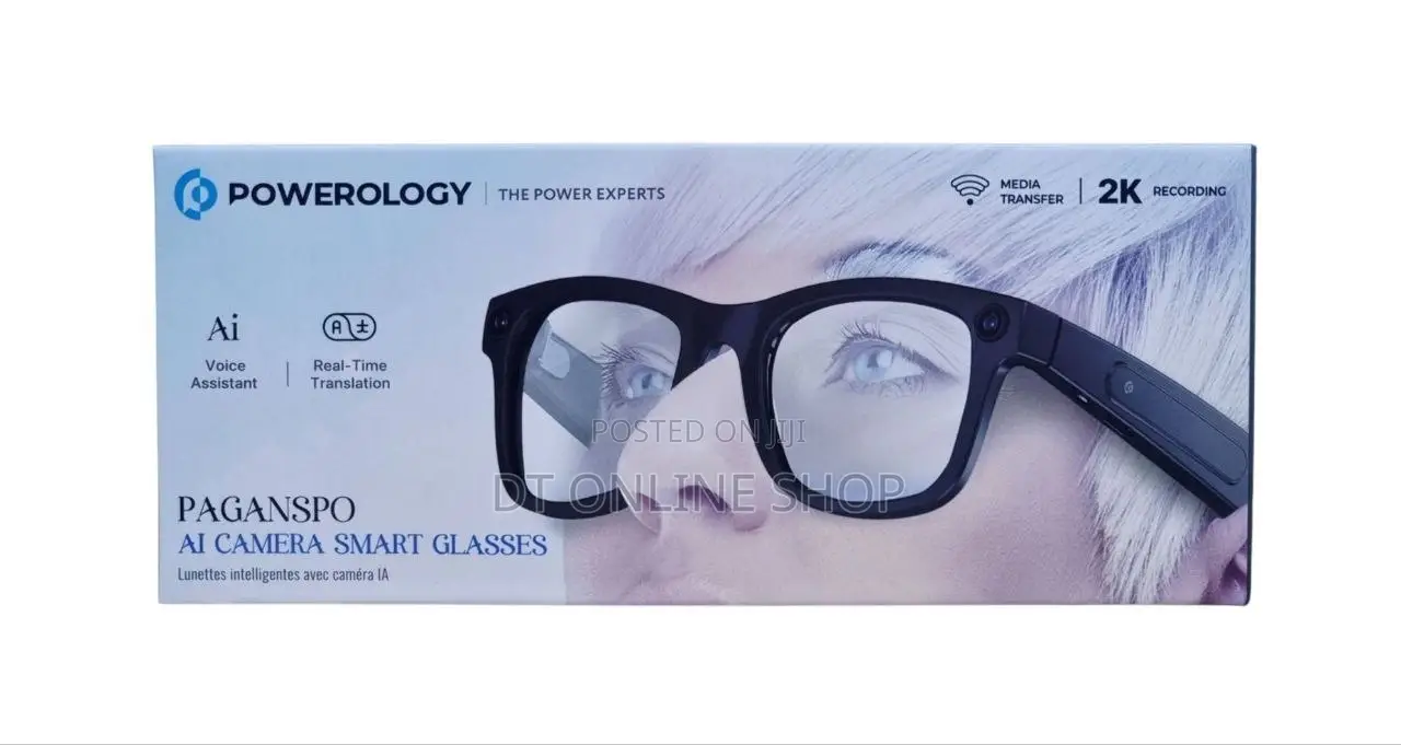 Powerology Paganspo Al Camera Smart Glasses