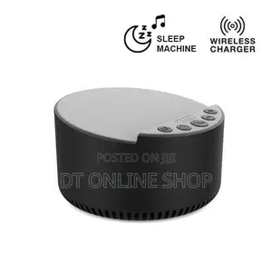 Rovik 3-in-1 Bluetooth Speaker With Sleep Machine Wireless Charger