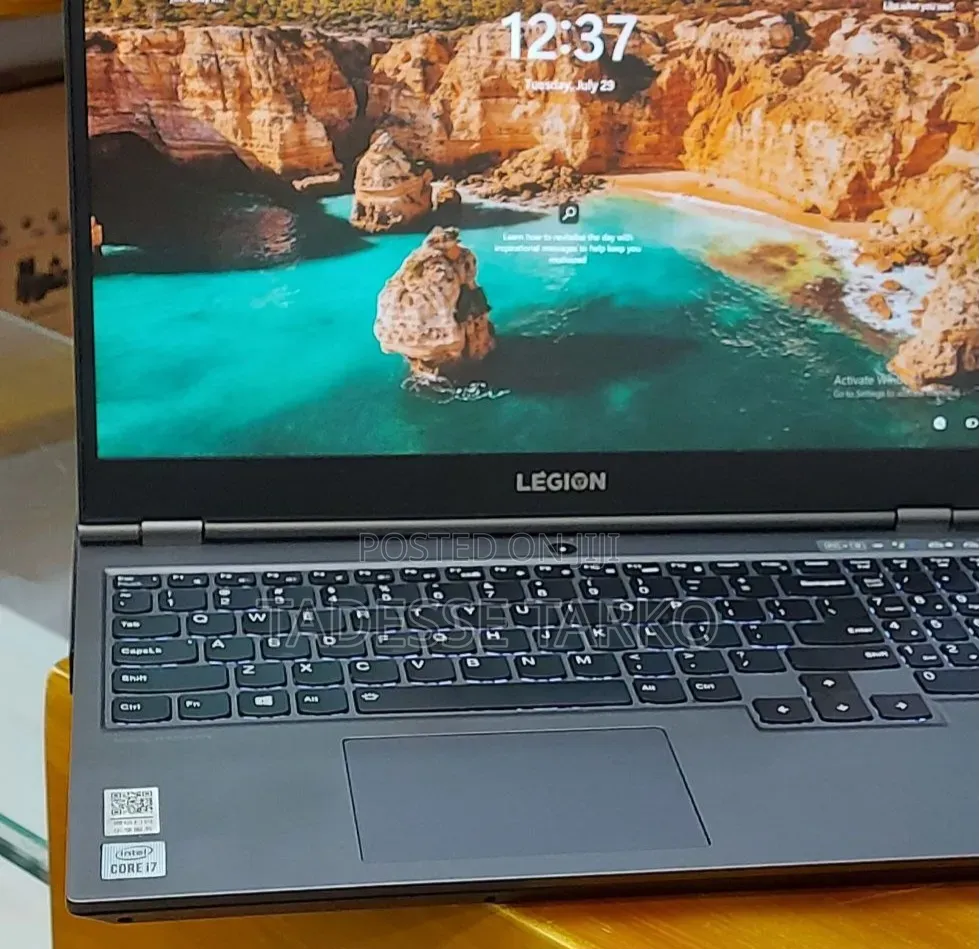 New Lenovo Legion Y7000P IRX9 Gaming Laptop 8GB Intel Core i7 SSD 512GB