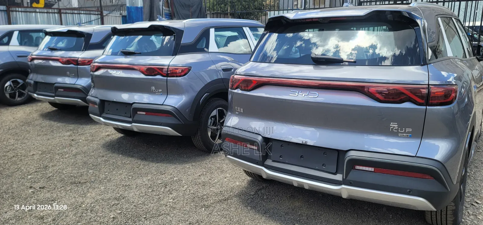 New BYD Yuan Up 2025 Gray