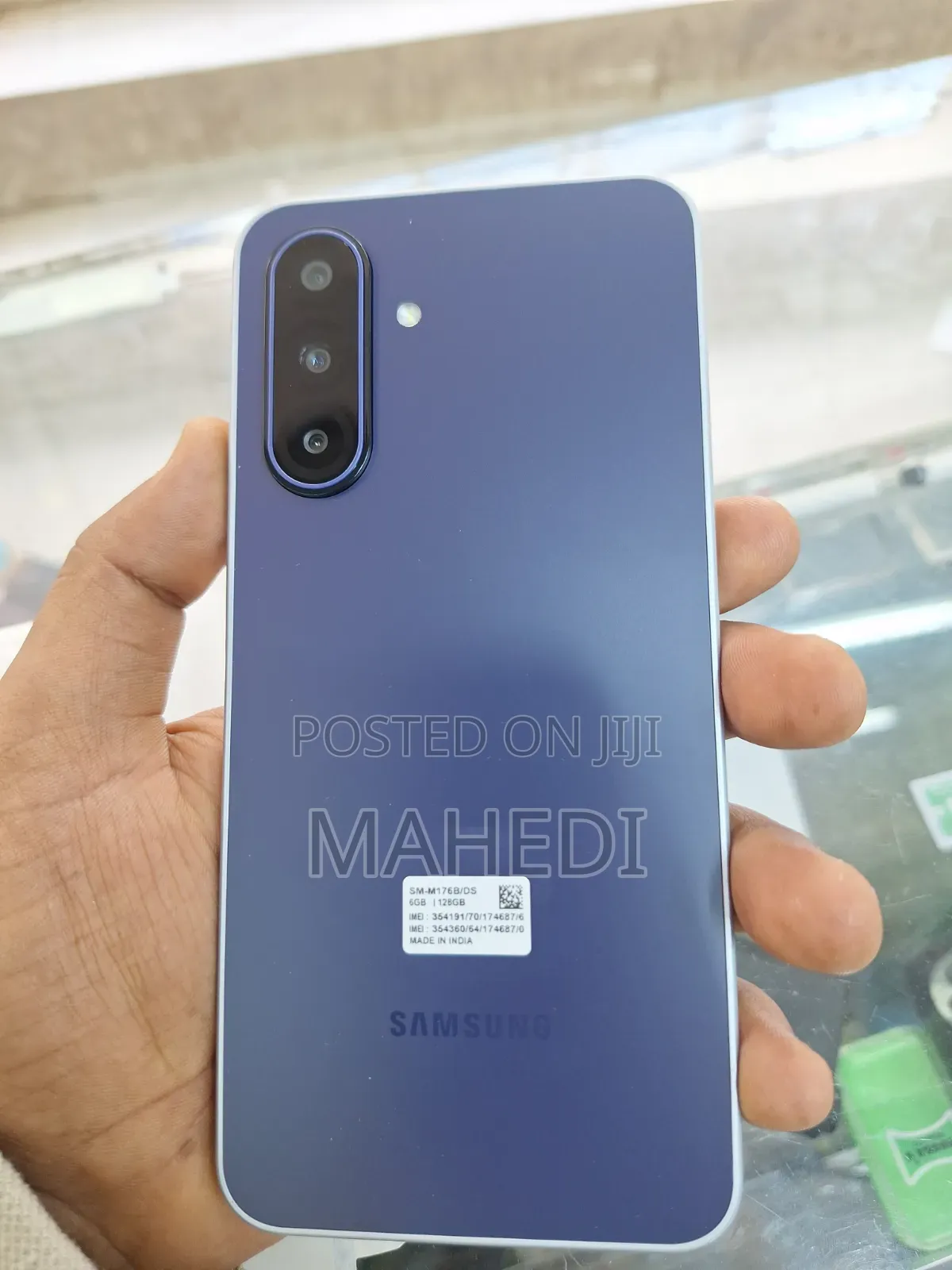 New Samsung Galaxy M17 5G 128 GB Blue