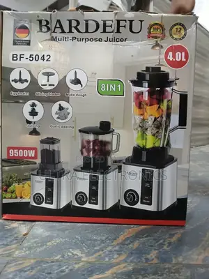 Bardefu Bf-5042 Multi-Purpose Juicer and Blender, Featuring