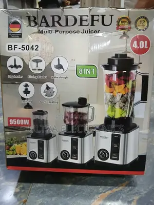 Bardefu Bf-5042 Multi-Purpose Juicer and Blender, Featuring