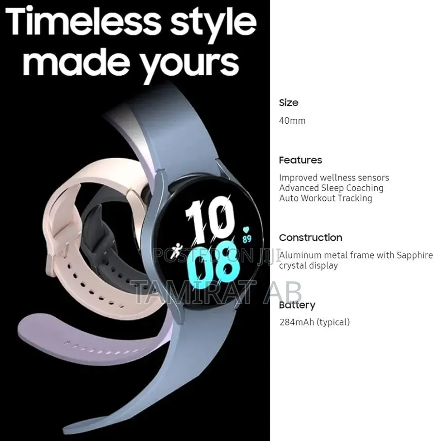 Samsung Galaxy Watch 5 (40mm, Wifi + 4g Lte)-Graphite
