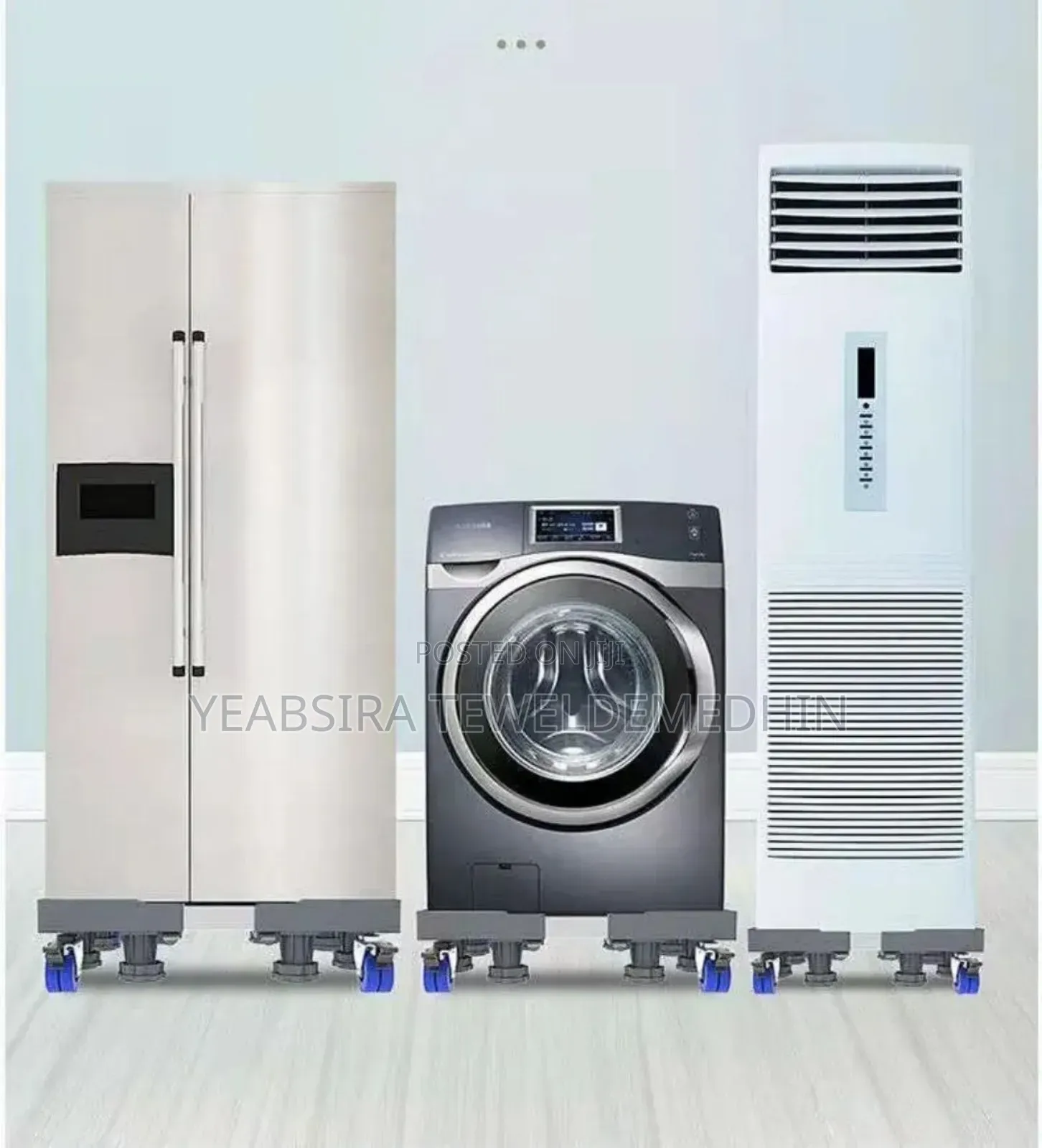 Adjustable Appliance Roller Stand/Movable Base