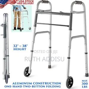 Supregear Standard Folding Walker, Two Button Ethiopia | Usell Eth