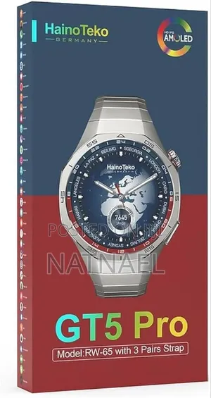 Haino Teko Germany Gt5 Pro Smart Watch (Model: Rw-65)