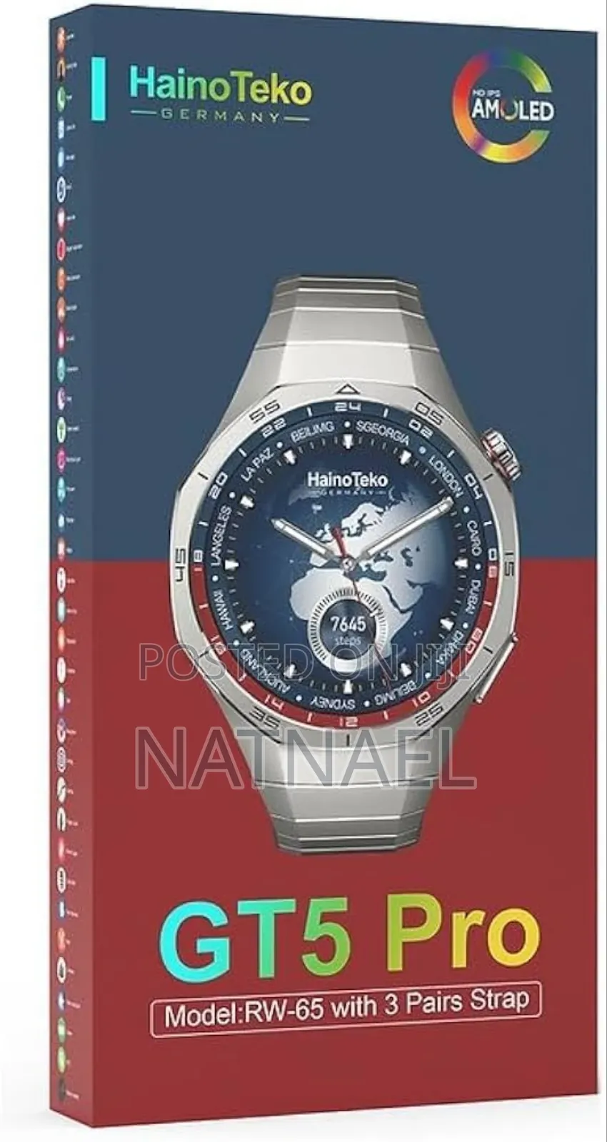 Haino Teko Germany Gt5 Pro Smart Watch (Model: Rw-65)