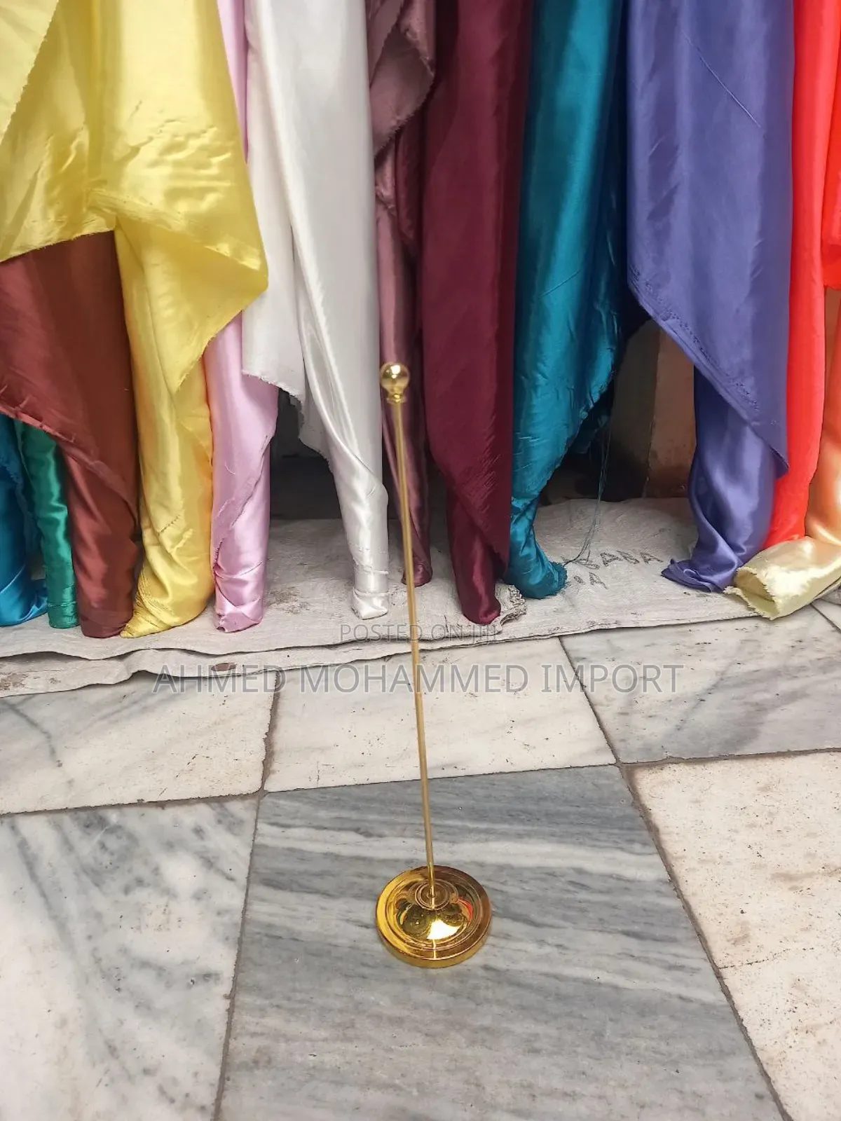 ባንድራ መስቀያ 3 Meter/ ሰንደቀለማ Stand
