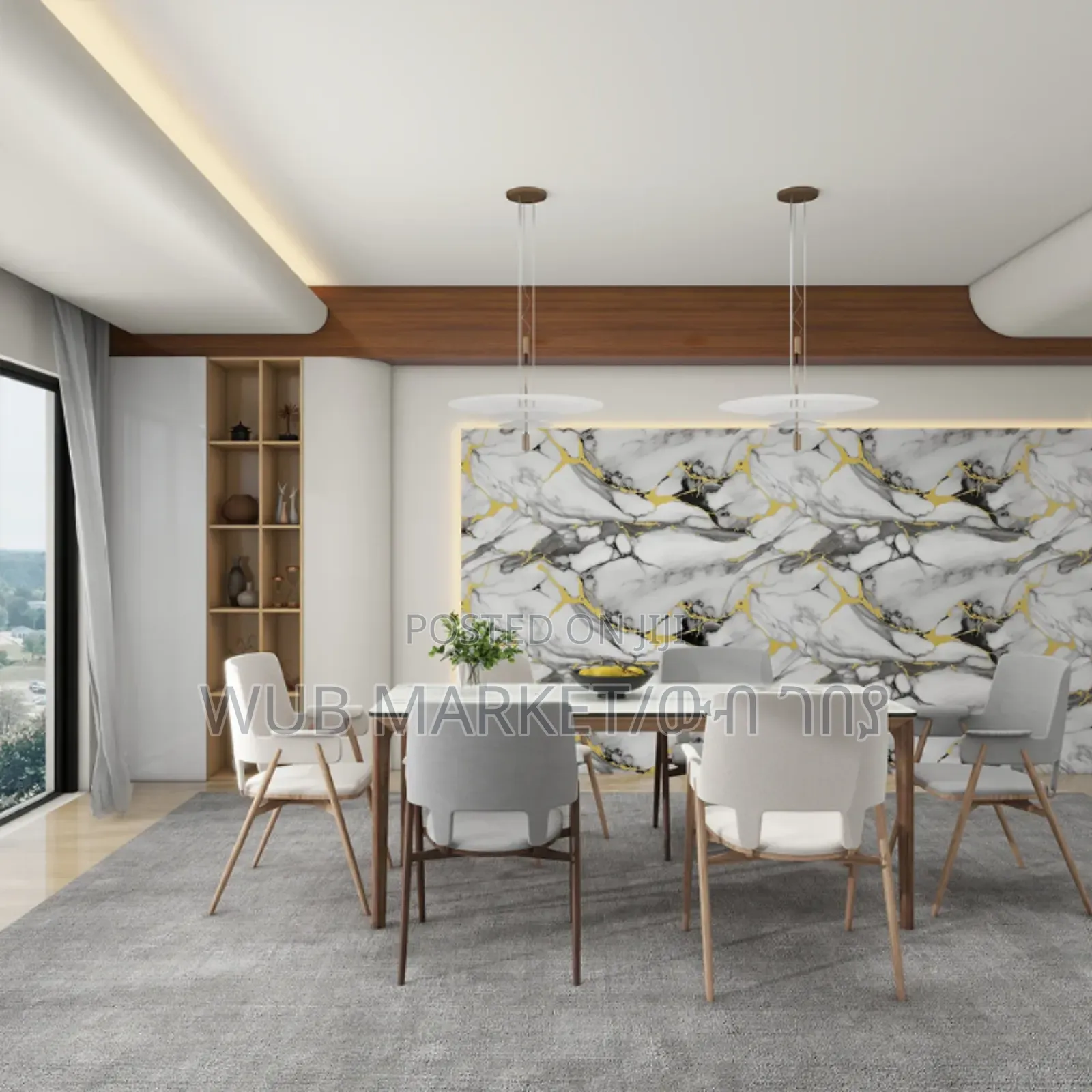 Lexury Wall Sticker-ዘመናዊ የግድግዳ ማሳመሪያ ስቲከር