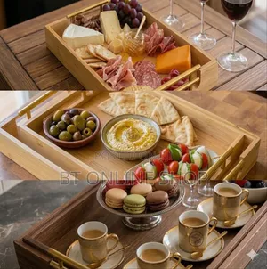 Bamboo Pallet Serving Tray