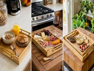 Bamboo Pallet Serving Tray