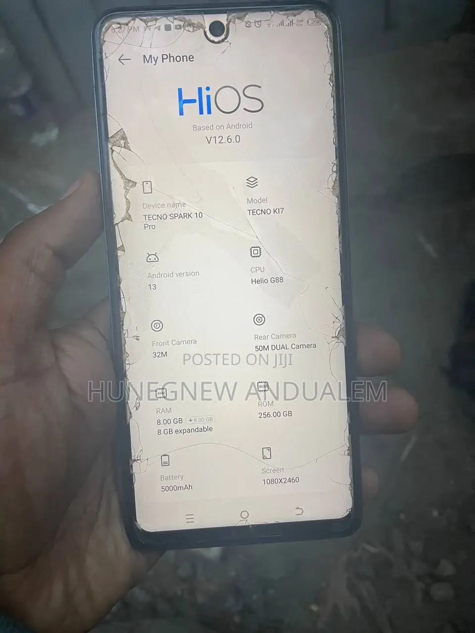 Tecno Spark 10 Pro 256 GB Blue