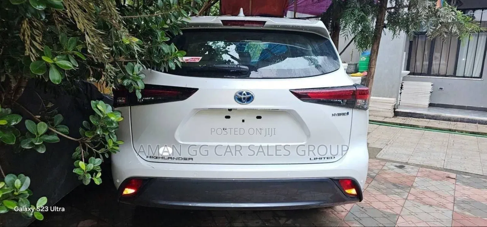Toyota Grand Highlander Hybrid 2024 White