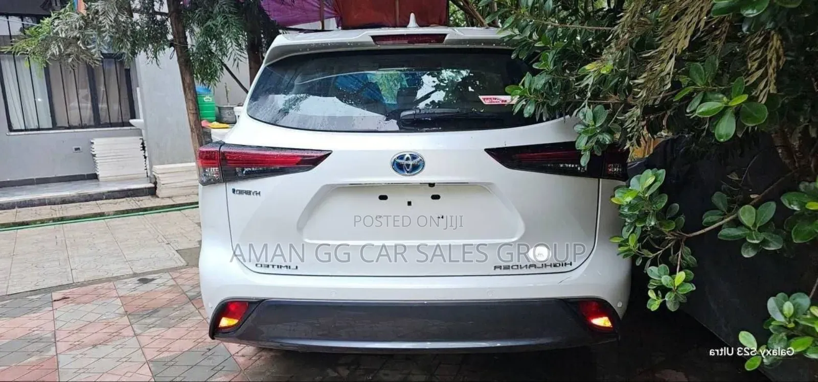 Toyota Grand Highlander Hybrid 2024 White