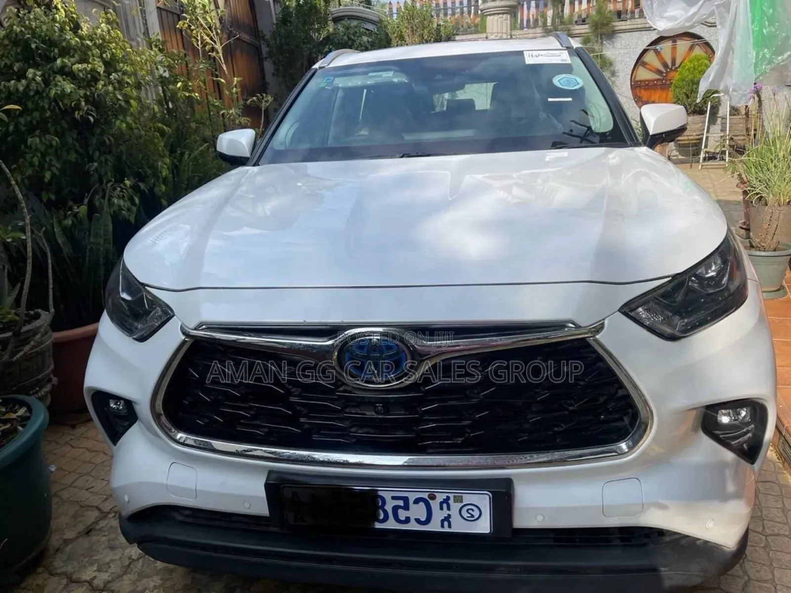Toyota Grand Highlander Hybrid 2024 White