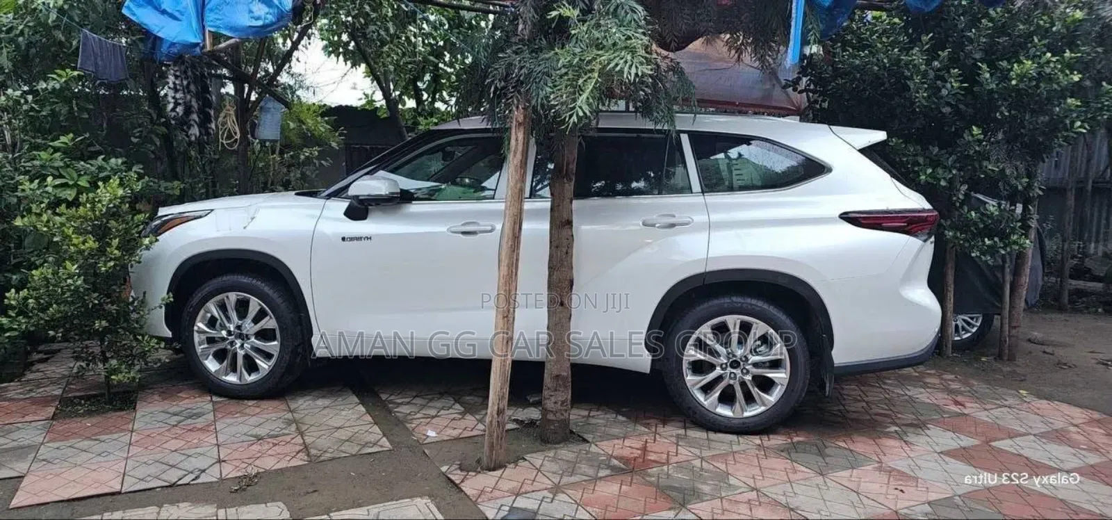 Toyota Grand Highlander Hybrid 2024 White