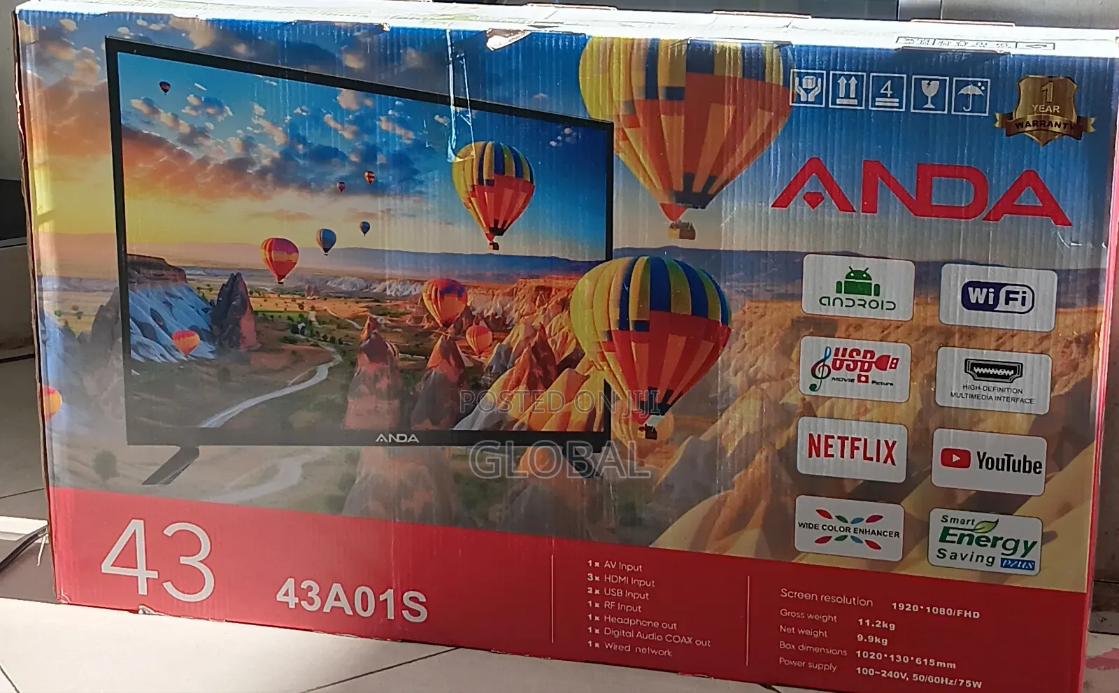 Anda 43a0s Smart Tv