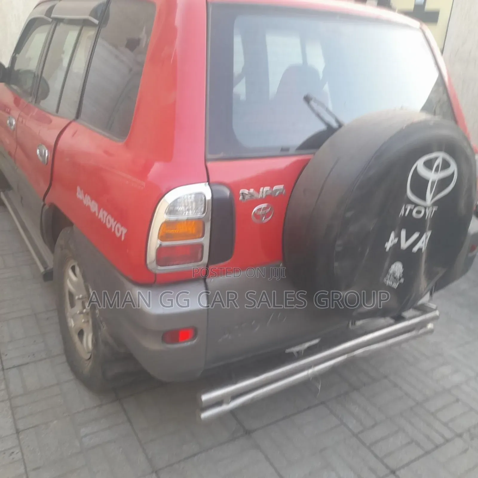 Toyota RAV4 Automatic 2000 Red