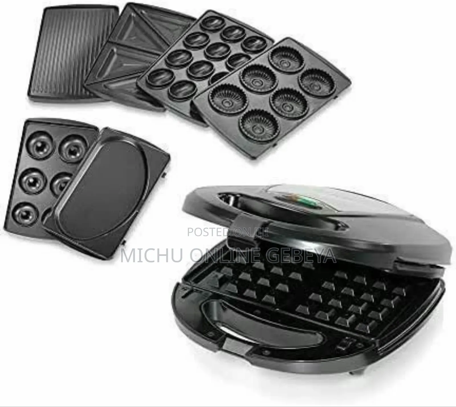 Saachi 7 In 1 Multi Snacks Maker/Free Delivery