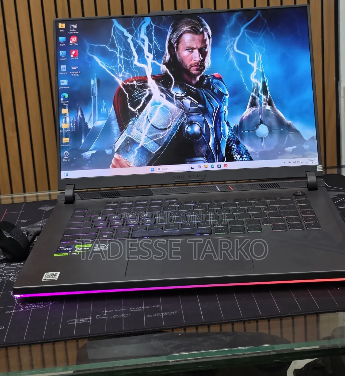New Laptop Asus ROG Strix G16 G614 16GB Intel Core i9 SSD 1T