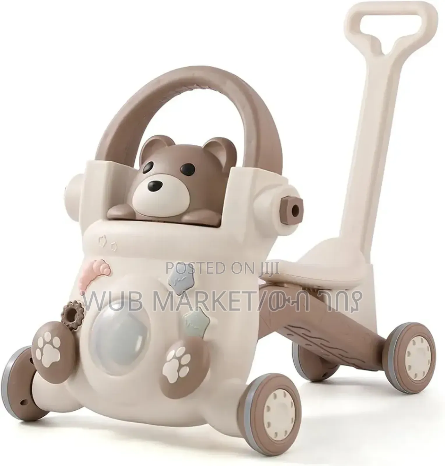 4 in 1 Multifunctional Toy Car-የልጆች መለማመጃ መኪና