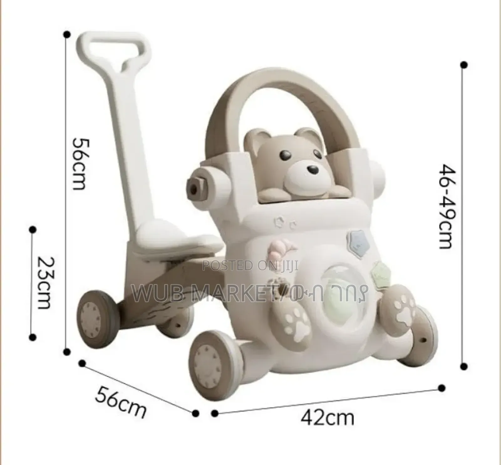 4 in 1 Multifunctional Toy Car-የልጆች መለማመጃ መኪና