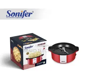 Sonifer Popcorn Maker – Oil-Free | Healthy Snack | Free Delivery