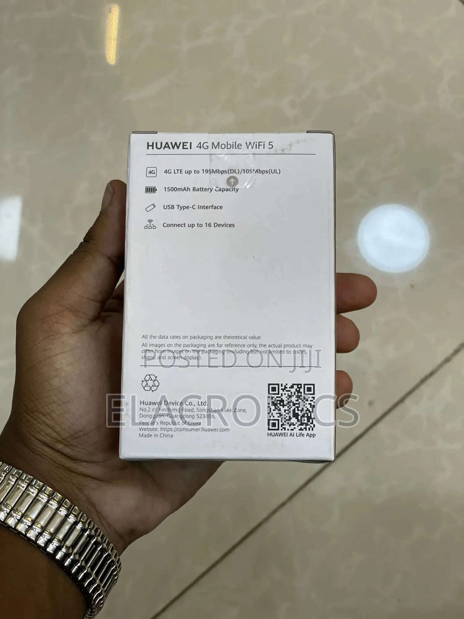 Huawei 4g Mobile Wifi 5 | Ethio Telecom Portable Router Modem