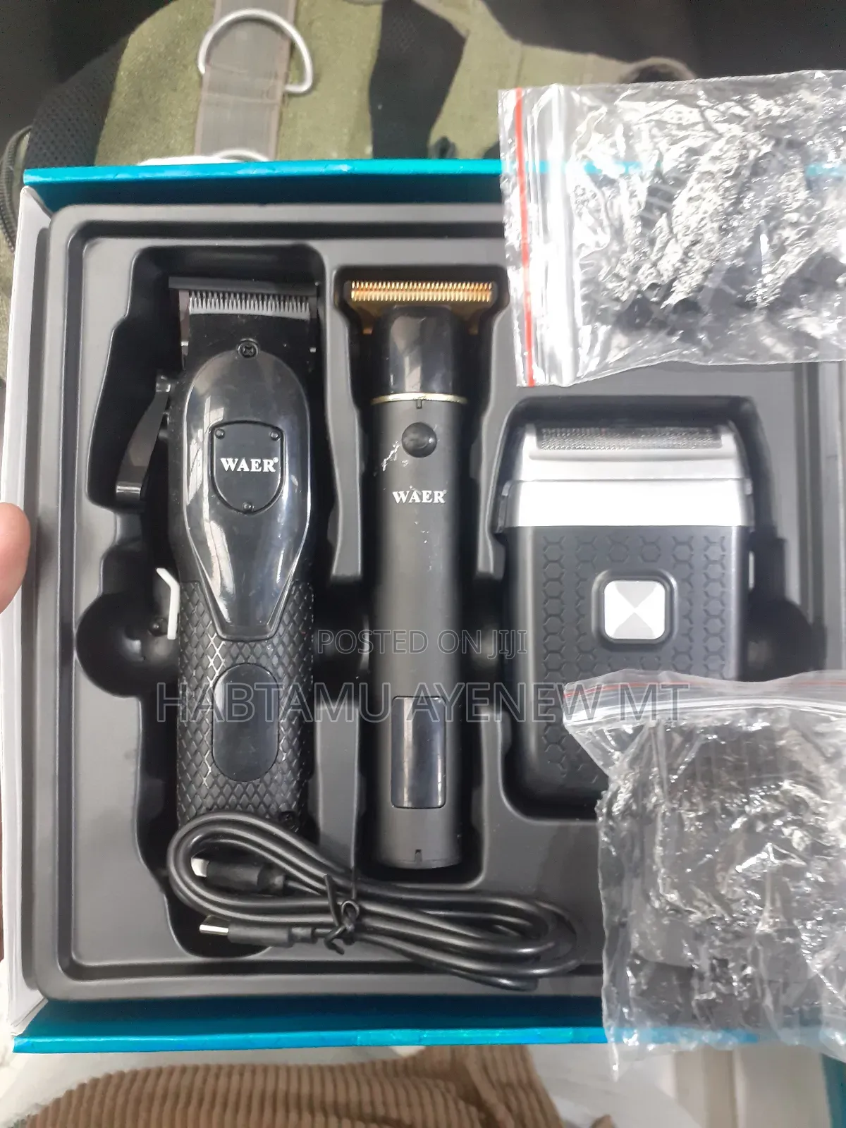 Tondos 3 in 1 የፀጉር የፂም እና የውስጥ ክፍሎች 3 በ 1 የፀጉር ማስተካከያ