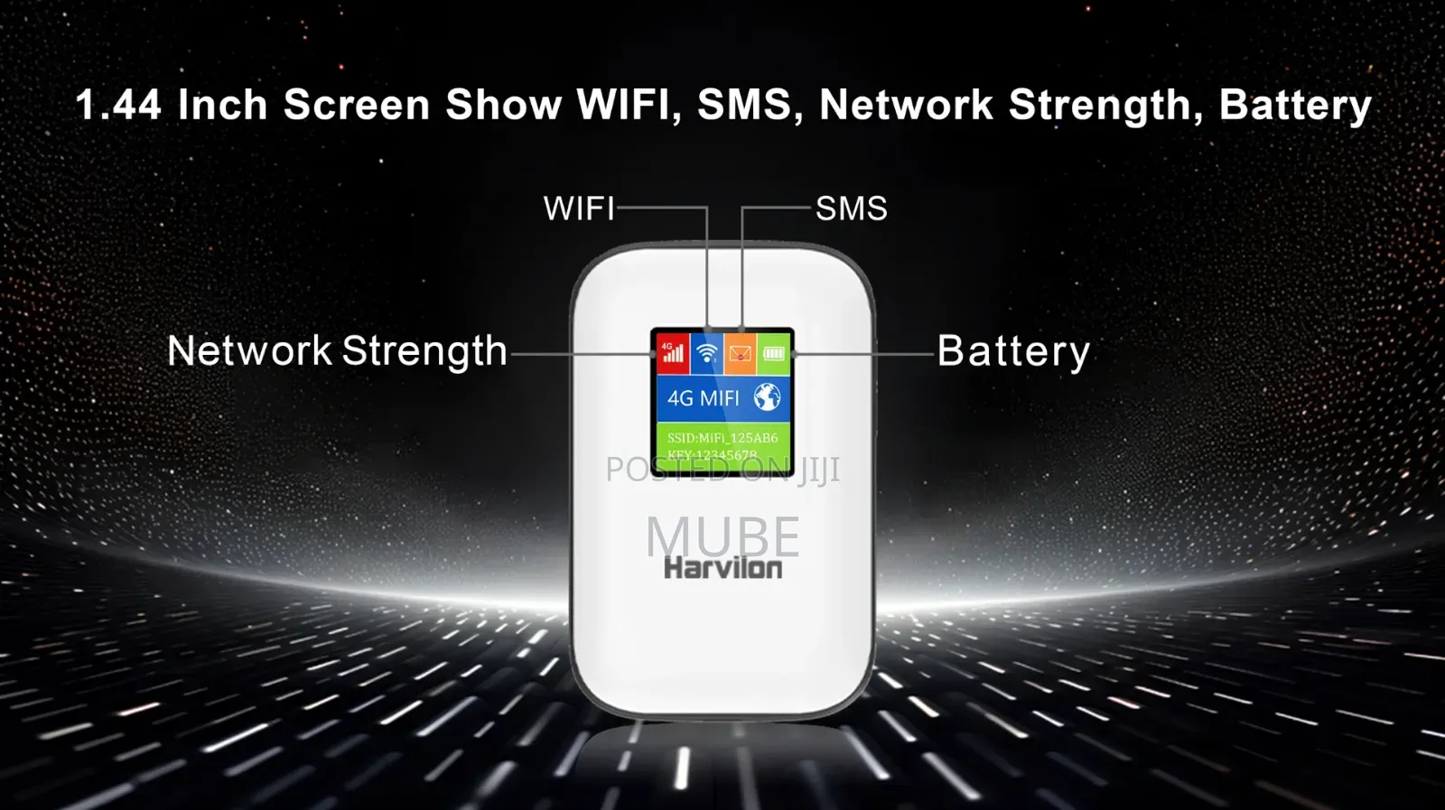 Harvilon 4g Lte Portable Mifi Router