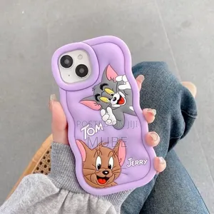 Tom Jerry 3d Silicone iPhone Case