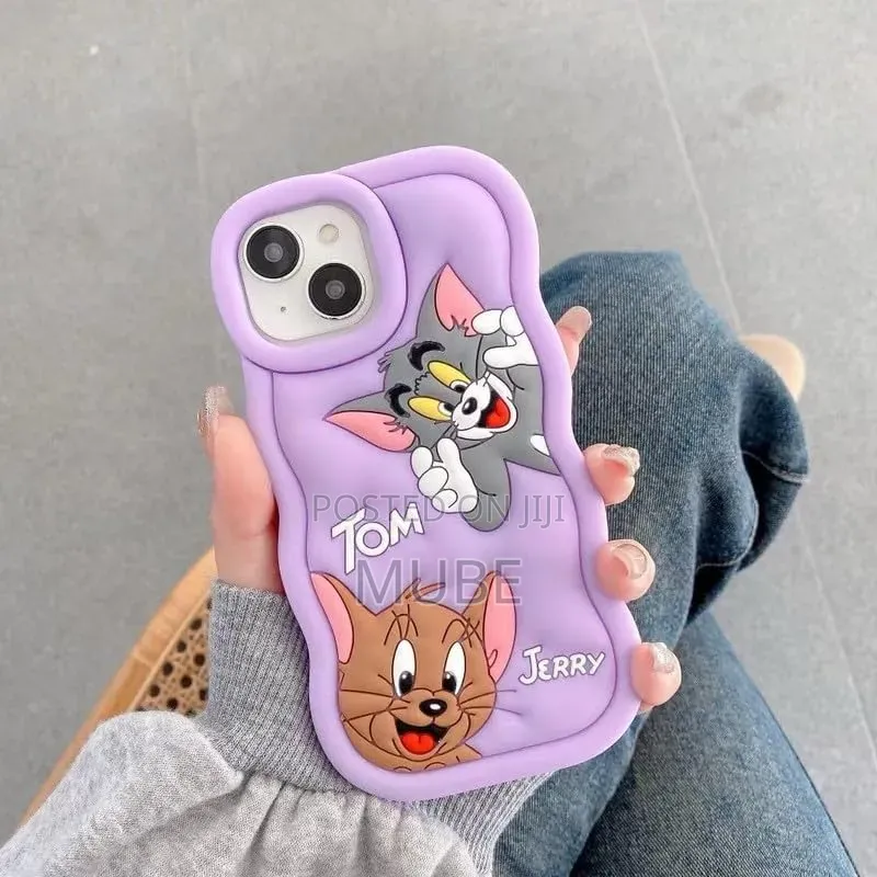 Tom Jerry 3d Silicone iPhone Case