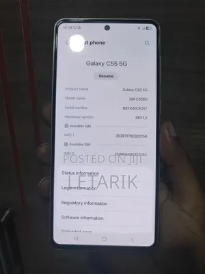 Samsung Galaxy C55 256 GB Orange