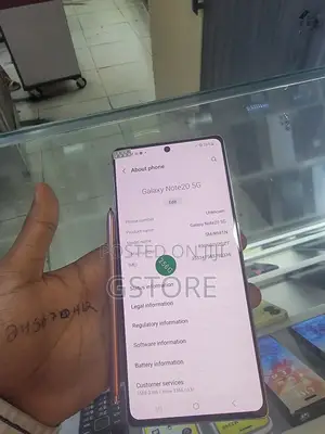 New Samsung Galaxy Note 20 5G 256 GB Gray