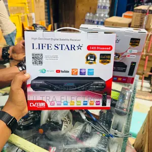 Receiver Life Star Sr-C10hd-Hd Satellite Box. It Supports