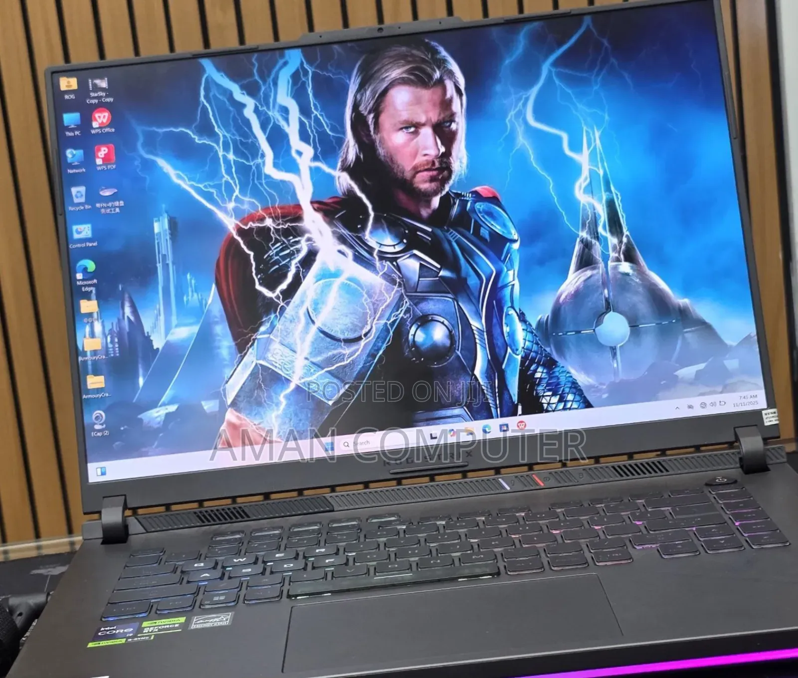 New Laptop Asus ROG Strix G15 16GB Intel Core i9 SSD 1T